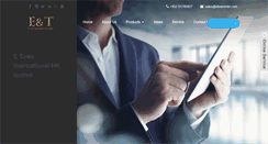 Desktop Screenshot of etownintel.com